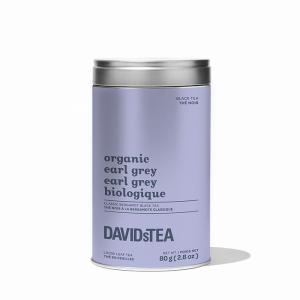 Earl Grey Tea Iconic Tin Organic Black Tea High Caffeine
