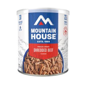 Mountain House Freeze Dried Shredded Beef #10 19.2 oz
