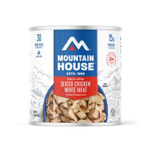 Mountain House Freeze Dried Grilled Sliced Chicken #10  18oz