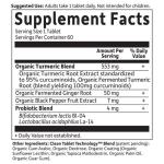 Organics Extra Strength Turmeric Tablets