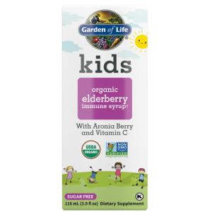 Kids Organic Elderberry Immune Syrup 3.9 fl oz (116ml) Liquid