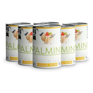 Palmini Angel Hair Low Carb Pasta 6 Pack Cans 14 oz