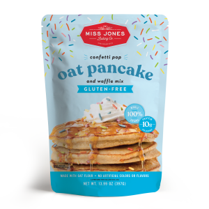Miss Jones Baking Co.- Everyday Delicious Confetti Pop Oat Pancake Mix- Net Wt. 13.99oz