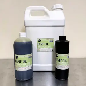 Organic Hemp Oil Raw Cold Pressed (32 oz)