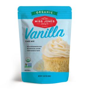 Miss Jones Baking Co.- Organic Vanilla Cake Mix- 15.87 Net. Wt.