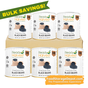 Ready Harvest Premium Quick-Cook Black Beans 6 pack 3 lb 3 oz