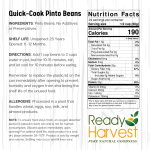 Ready Harvest Premium Quick-Cook Pinto Beans 6 Pack 3 lb 3 oz (25-Year Shelf Life!)