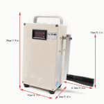 120W Portable Emergency Hand Crank Generator for Phone, Computer, etc.