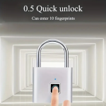 Fingerprint Padlock for Secure Travel