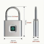 Fingerprint Padlock for Secure Travel
