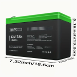 12V 7AH Lithium LiFePO4 Battery