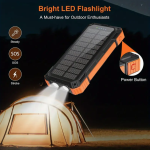 36000mAh Solar Powered Wireless Phone Charger