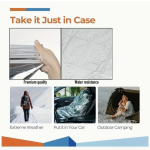 10 pcs Emergency Mylar Blankets