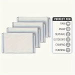 10 pcs Emergency Mylar Blankets