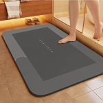 Non-Slip Diatomaceous Earth Bath Mat - Ultra-Absorbent