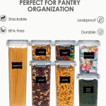 24pcs, BPA-Free Airtight Food Storage Containers