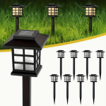 12 Pack LED Solar Pathway Lights