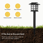 12 Pack LED Solar Pathway Lights