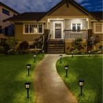 12 Pack LED Solar Pathway Lights