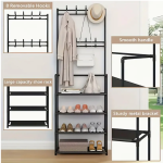4/5 Layer Multi-functional Metal Coat Rack