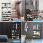 4/5 Layer Multi-functional Metal Coat Rack
