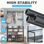 4/5 Layer Multi-functional Metal Coat Rack