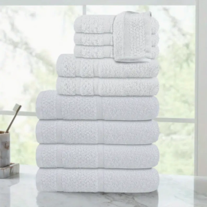 Luxurious Bath Towel Set - White