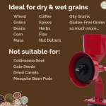 Manual Hand Grain Mill Grinder