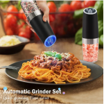 Electric Salt and Pepper Grinder Set