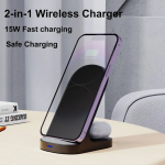 4 In 1 Wireless Charging Station - iPhone, iWatch, Qi enabled Android