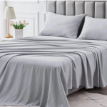 4-Piece Soft Cooling Sheets for Queen Size
