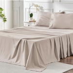 4-Piece Soft Cooling Sheets for Queen Size