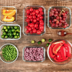 12 Sealed Glass Food Containers and Lids
