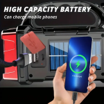 Ultra-Bright Solar & USB Rechargeable LED Lantern Flashlight