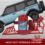 2pcs 5 Ton Hydraulic Car Ramps