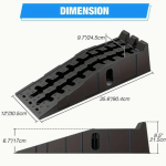 6.7inch Heavy Duty Car Lift Ramp