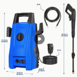 Ultra Compact Electric Pressure Washer - 1800 PSI, 1.7 GPM