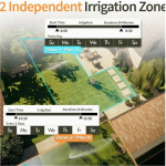 Diivoo Sprinkler Timer 2 Zone, Automatic Irrigation