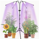 10 Dimmable LED Grow Light - Growing Lamps with Adjustable Gooseneck