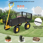 Heavy Duty Steel Garden Cart