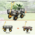 Heavy Duty Steel Garden Cart