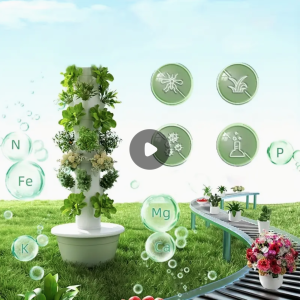 Multi-Layer Hydroponic Tower, 52"Height  7 Layers