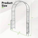 7.5FT Garden Arch Trellis