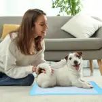 22" x 22" 100 Pcs Premium Disposable Training Pads, Pee Pads