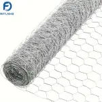 4FTx150FT Chicken Wire Netting Galvanized Wire Mesh Hexagonal for Poultry Garden Fencing Barrier