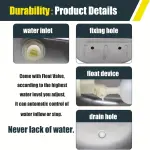 Large Automatic Water Bowl for Dogs and Livestock - 304 Stainless Steel, Float Valve