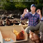 6 Pcs Durable Washable Chicken Nesting Pads - 14.2x12 Inches, Reusable