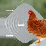 6 Pcs Durable Washable Chicken Nesting Pads - 14.2x12 Inches, Reusable