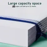 5pcs Waterproof Zipper Mesh Bags in Versatile Organizing Solution for Travel, Documents & More