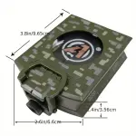 AF-4074 Military Lensatic Compass for Hiking, Camping, Boy Scouts, and Geology - Waterproof, Durable, and Inclinometer Equipped for Precise Navigation